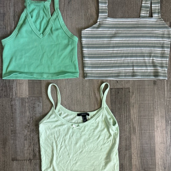 American Eagle Outfitters Tops - Green tank tops